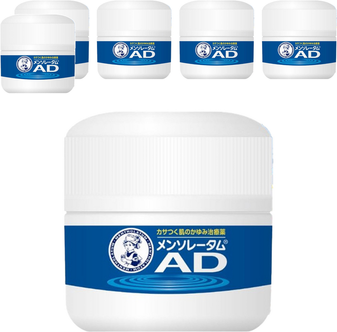 MENTHOLATUM 曼秀雷敦 日本AD滋潤乳液, 6入, 145g