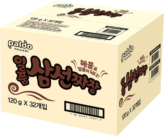 팔도일품 삼선짜장 120g, 32개
