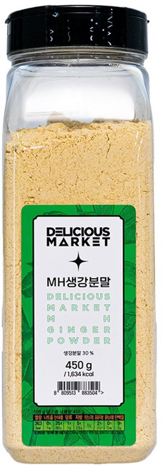 딜리셔스마켓 MH생강분말, 450g, 1개