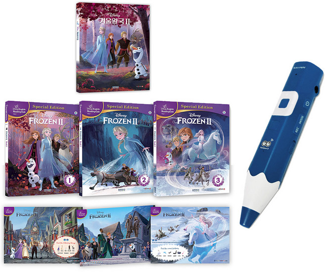 레인보우B 태극펜 블루 64GB + 디즈니 겨울왕국2 스페셜에디션, 세이펜