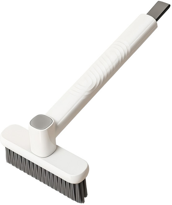 베러웰즈 360 회전 집게 내장 욕실 청소 브러쉬, 화이트, 1개