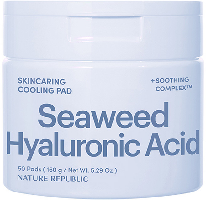 네이처리퍼블릭 스킨케어링 쿨링 패드 150g, 1개, 50매입