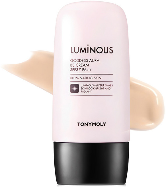 토니모리 루미너스 여신광채 비비크림 SPF37 PA++, 1호 화사한 베이지, 45g, 1개
