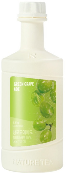 네이쳐티 청포도 에이드, 1.2kg, 1개