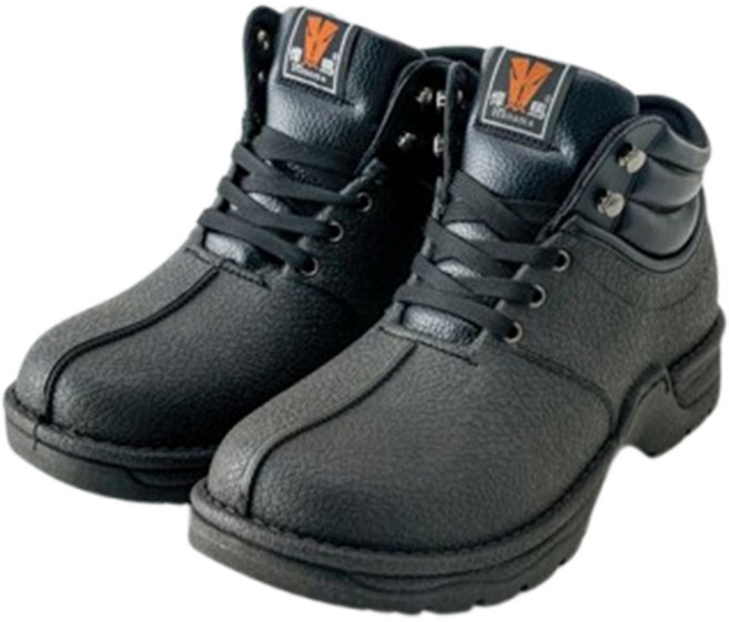 Hanama 悍馬 一體成形半筒鋼頭防潮鞋 T型排壓氣墊 1240g