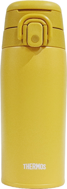 THERMOS 膳魔師 旋蓋勾勾不鏽鋼保溫瓶 JOS-550, 550ml, 黃色, 1個