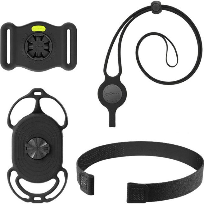 Bone 蹦克 登山手機綁接套組2 L, 1組, 黑色