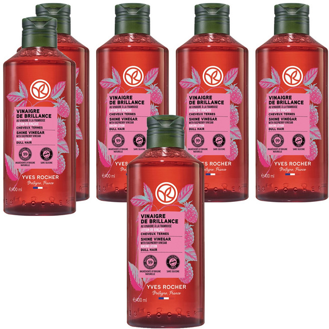 이브로쉐 라즈베리 헤어 식초 스칼프, 400ml, 6개