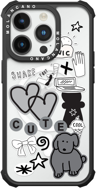 모란카노 임팩트 맥세이프 디자인 휴대폰 케이스