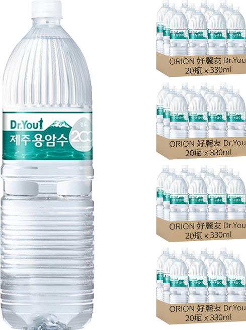 ORION 好麗友 Dr.You 濟州熔岩水, 330ml, 80瓶