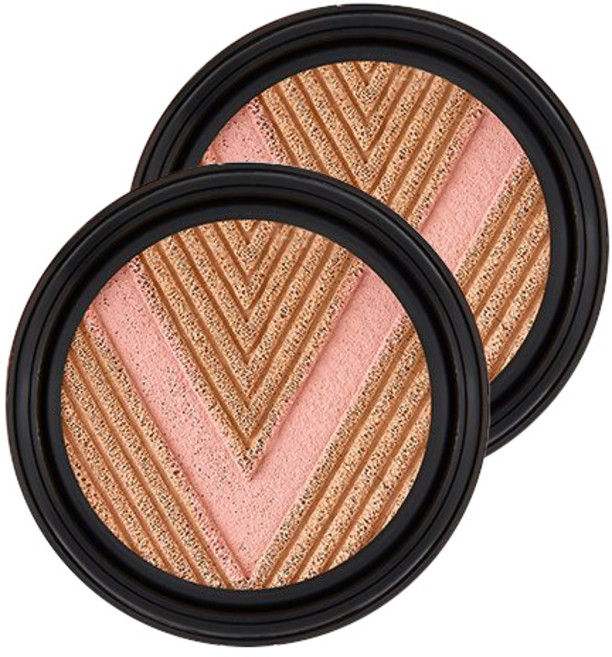 끌레드벨 글로우파워 리프트 브이 쿠션 파운데이션 리필 13g, 23호, 2개