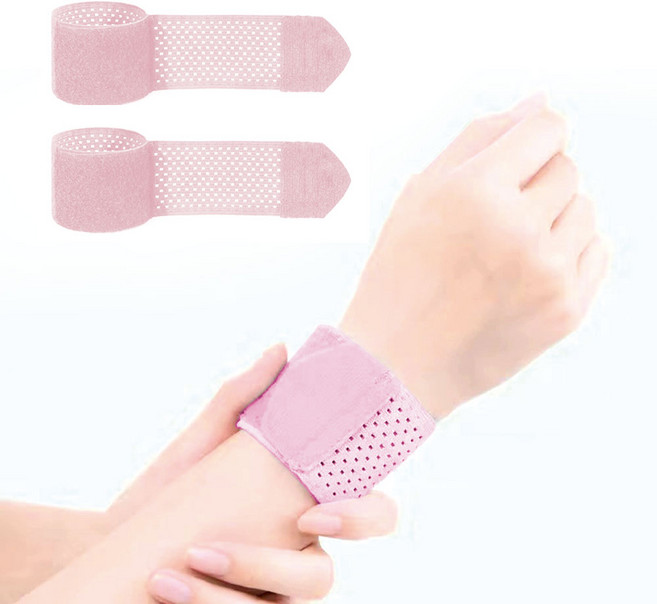 헨센 초경량 슬림 손목보호대, 핑크, 2개