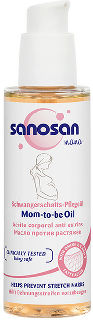 사노산 임산부 마마 맘투비 피부 마사지 오일, 100ml, 1개