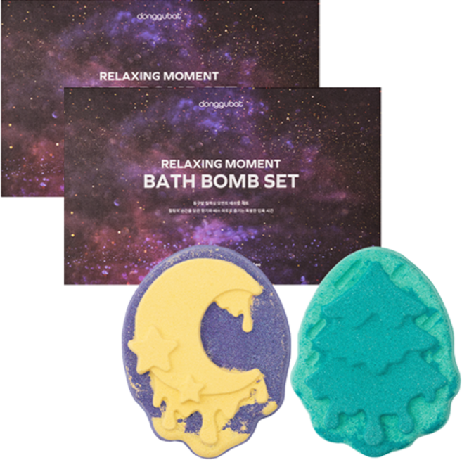 동구밭 릴렉싱 모먼트 배쓰밤 세트, 2개