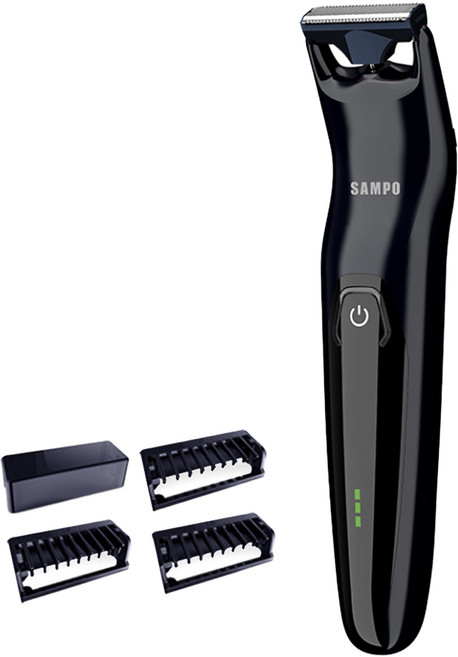 SAMPO 聲寶 男士電動除毛刀 附刮頭 4個 + 定長梳, EB-Z1907WL, 電動除毛機
