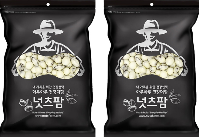 넛츠팜 건포도요거트초코, 1kg, 2개