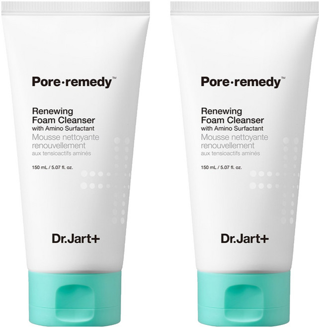 닥터자르트 포어 레미디 리뉴잉 폼 클렌저, 150ml, 2개