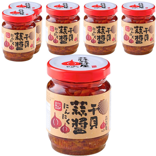 蒜蒜屋 干貝蒜醬, 6個