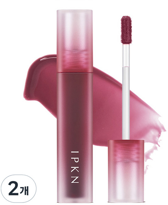 입큰 퍼스널 무드 워터 핏 쉬어 립틴트, 4호(허쉬드 로즈), 4.5g, 2개