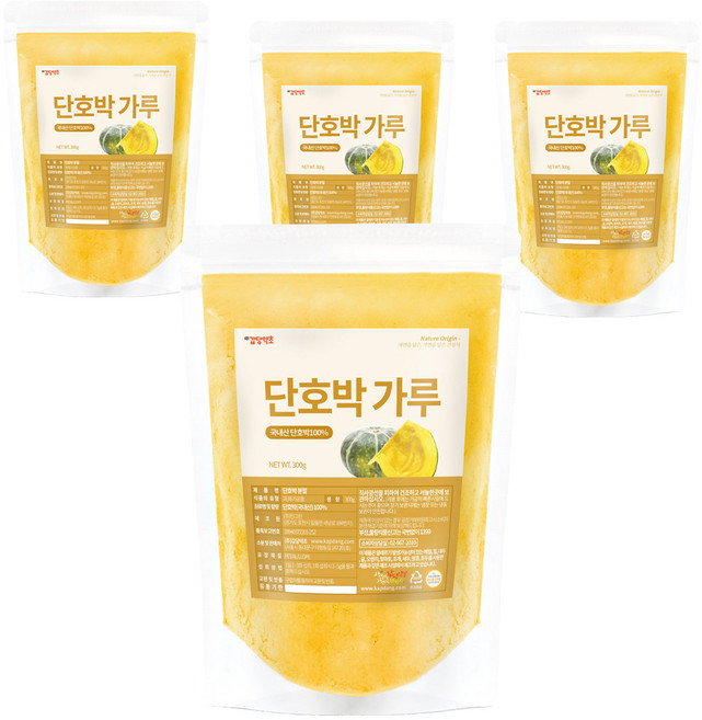 갑당약초 단호박 가루, 300g, 4개