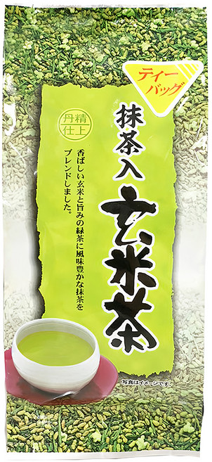 藤二 嚴選抹茶玄米茶, 4g, 20包, 1袋