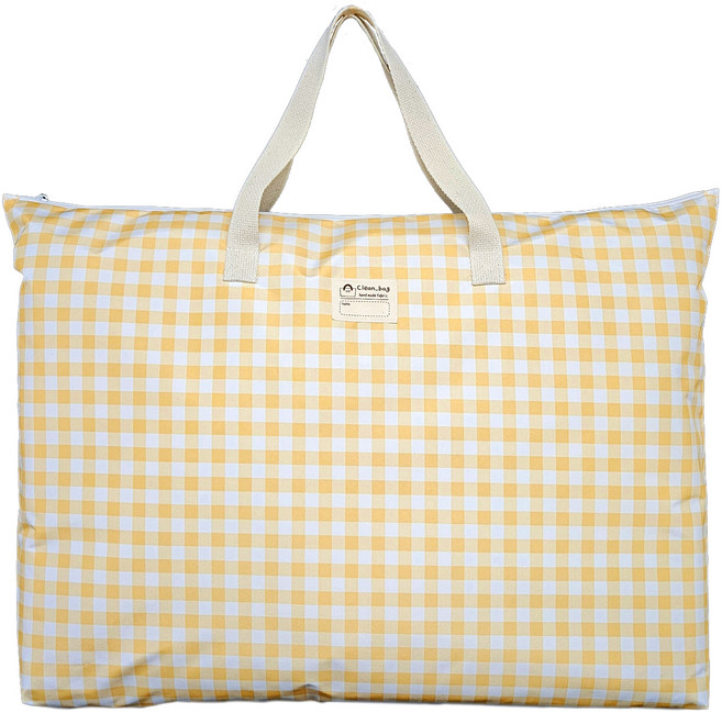 클린유니폼 어린이집 낮잠이불가방, 9옐로우 체크