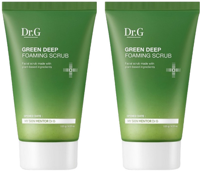 닥터지 그린 딥 포밍 스크럽, 120g, 2개