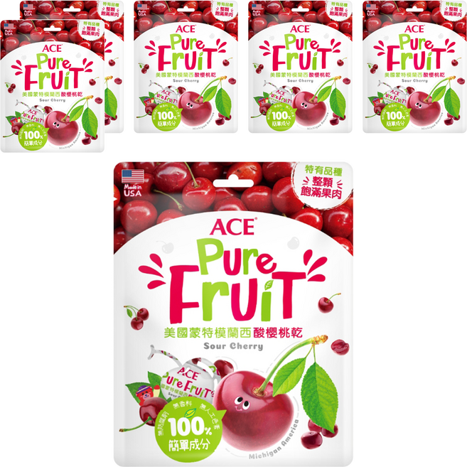 ACE 酸櫻桃乾, 95g, 6包