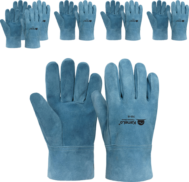 카멜로 용접작업 가죽장갑 양손세트 705-B, 6개