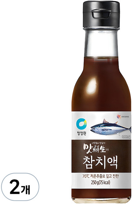 맛선생 참치액, 250ml, 2개