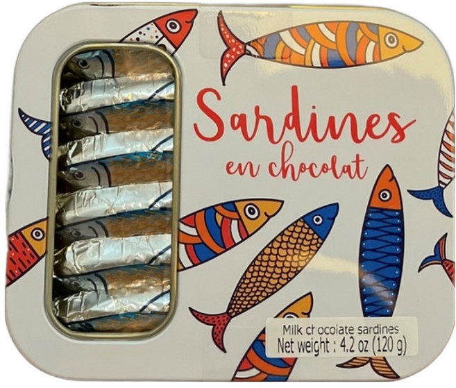 정어리 모양 밀크초콜릿, 1개, 120g