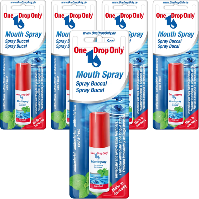 One Drop Only 漱佳 好口氣噴劑, 15ml, 5瓶