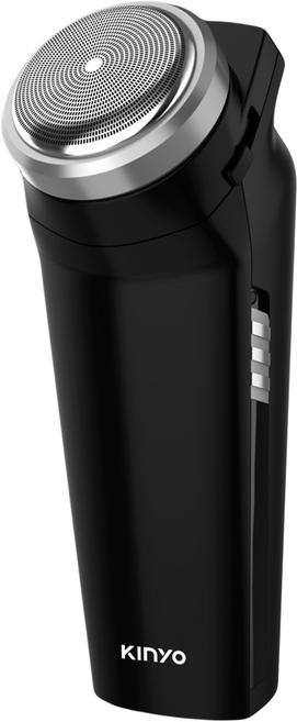 Kinyo 單刀頭極簡俐落刮鬍刀組, KS-504, 黑色