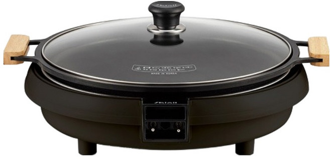 신일 IH 분리형 불소수지코팅 인덕션 전기 그리들팬, 1개, 40cm, SGP-MUL220KP