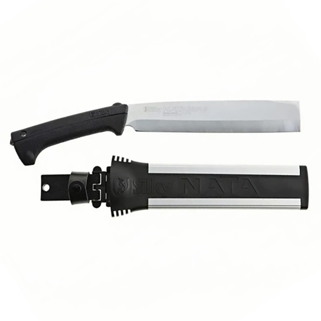 Silky 喜樂 單刃柴刀 557-24 9.5吋(240mm), 黑色, 1支