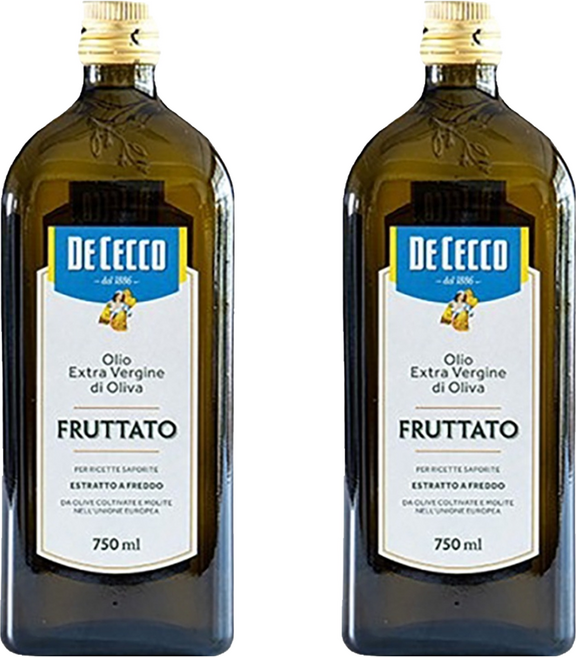 데체코 플루타토 엑스트라 버진 올리브오일, 750ml, 2개