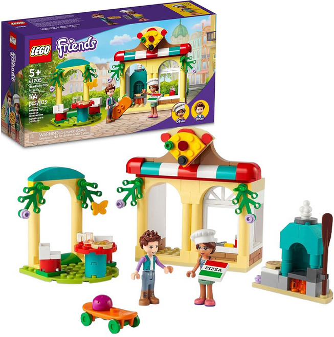 LEGO 樂高 41705 Friends 系列 心湖城披薩屋, 1盒