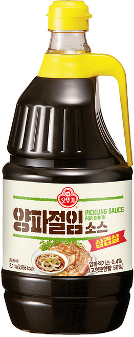 오뚜기 삼겹살 양파절임 소스, 2.1kg, 1개