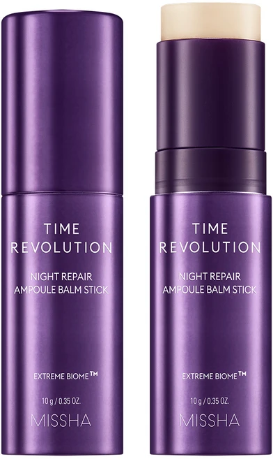 미샤 타임 레볼루션 나이트리페어 앰플밤 스틱, 10g, 1개 - 쿠팡