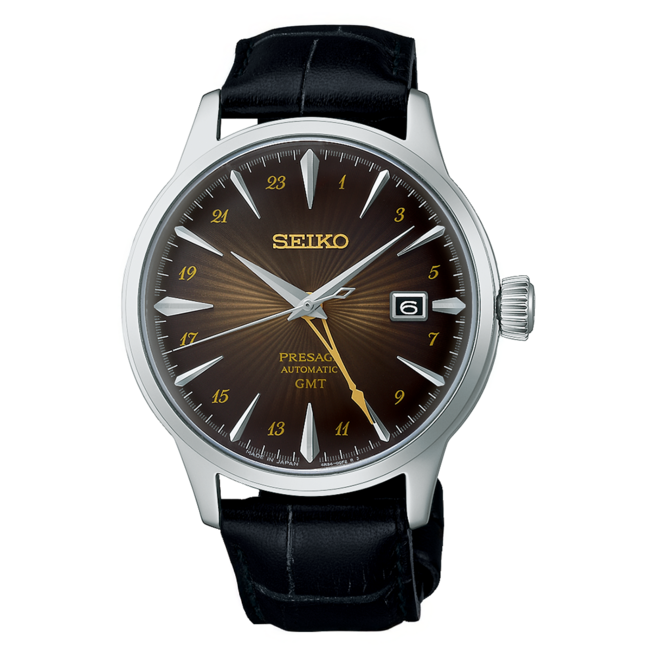 SEIKO 精工 Presage 調酒師 GMT機械錶 SSK039J1/4R34-00J0Q