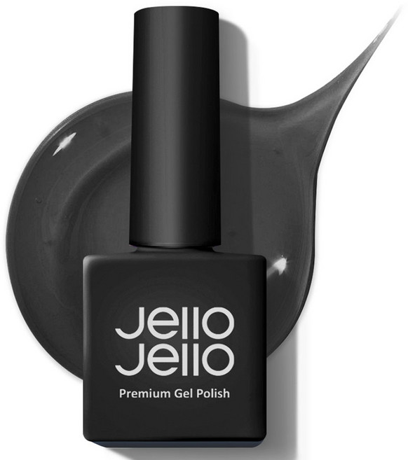 젤로젤로 프리미엄 젤 폴리쉬, JJ24시스루블랙, 10ml, 1개