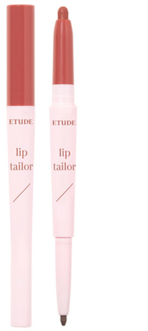 에뛰드 입꼬리 메이커 립스틱 0.6g + 립 라이너 0.2g, 01 더스티 살몬, 1개