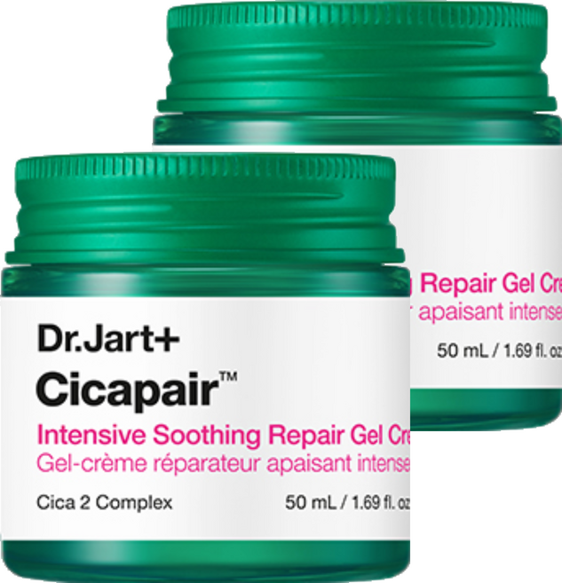닥터자르트 시카페어 인텐시브 수딩 리페어 젤 크림, 50ml, 2개