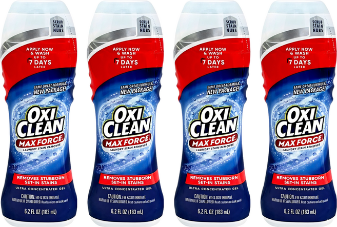 OXI CLEAN 濃縮衣物去漬凝膠, 183ml, 1入, 4個