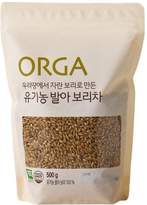 올가홀푸드 발아 보리차, 500g, 1개입, 1개