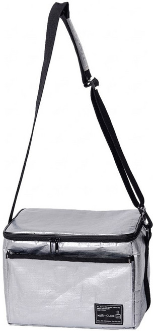 CUBIE Q比五夠厚美型保溫冷袋 GD-B009-M02 中(28 x 18 x 21cm), 太空灰, 10.5L