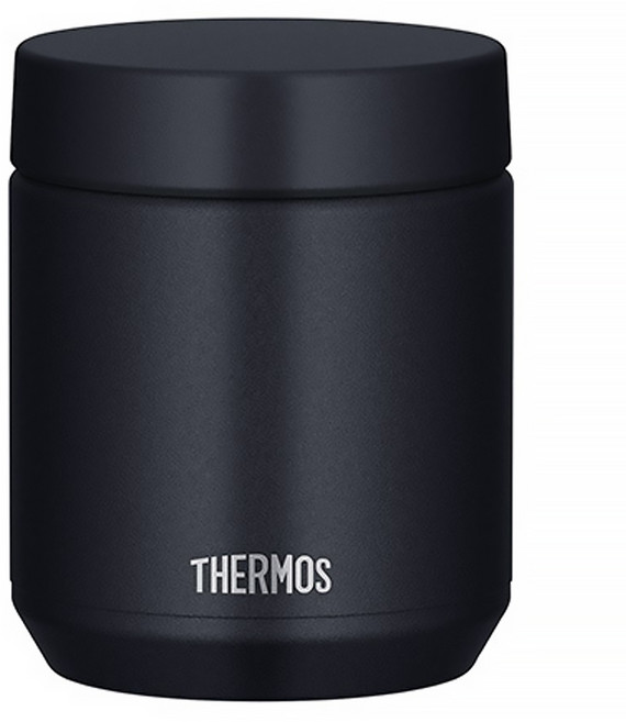 THERMOS 膳魔師 真空隔熱湯罐 JED-300 BK, 1個, 黑色, 300ml