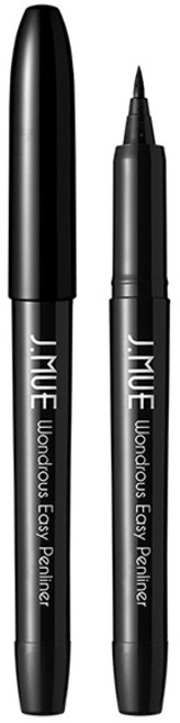 제이뮤 원더러스 이지 펜 아이라이너, 블랙, 1개
