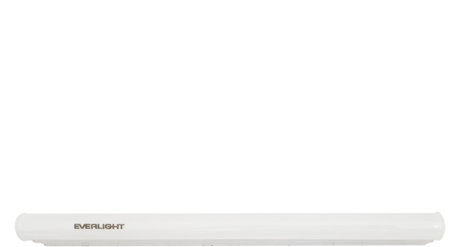 EVERLIGHT 億光 LED 支架燈T5 1呎 5W 3000K, 黃光, 1個