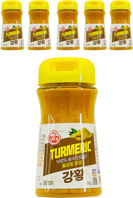 오뚜기 강황, 140g, 6개
